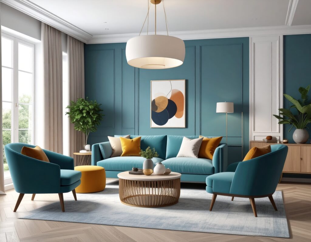En la decoración de interiores, Colores de temporada 2025 se enfocan en la naturaleza, la calidez y la sofisticación.